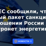 La UE dijo que el nuevo paquete de sanciones contra Rusia no afectará a la energía