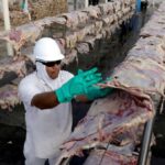 Los exportadores de carne de Brasil enfrentan obstáculos para enviar productos a través de un grupo de presión de Shanghái afectado por COVID