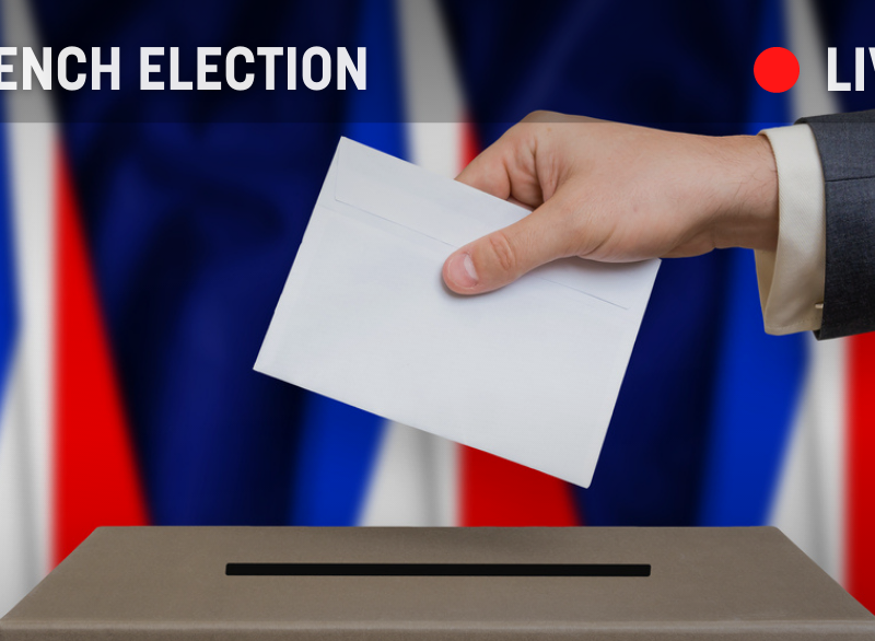Macron y Le Pen se encaminan a la segunda vuelta de las elecciones del 24 de abril