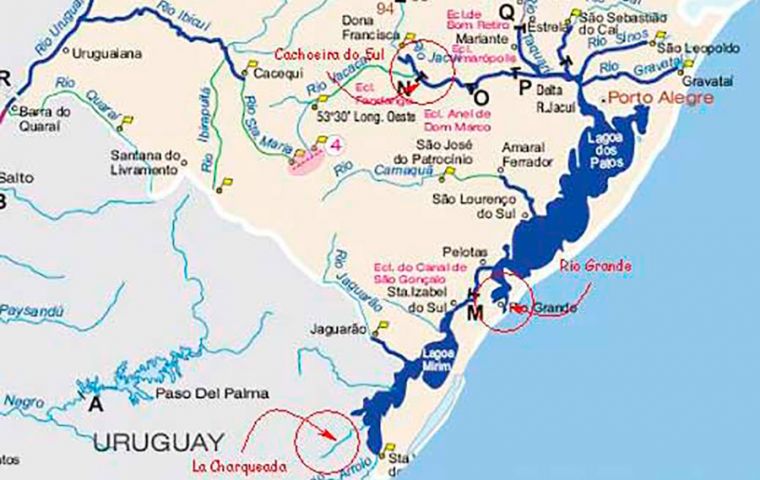 Hidrovía Lago Merim uniría el este de Uruguay con el puerto de Río Grande