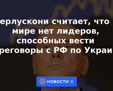 Berlusconi cree que no hay líderes en el mundo capaces de negociar con Rusia sobre Ucrania