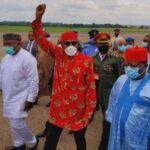 Buhari llega a Ebonyi en medio de fuertes medidas de seguridad