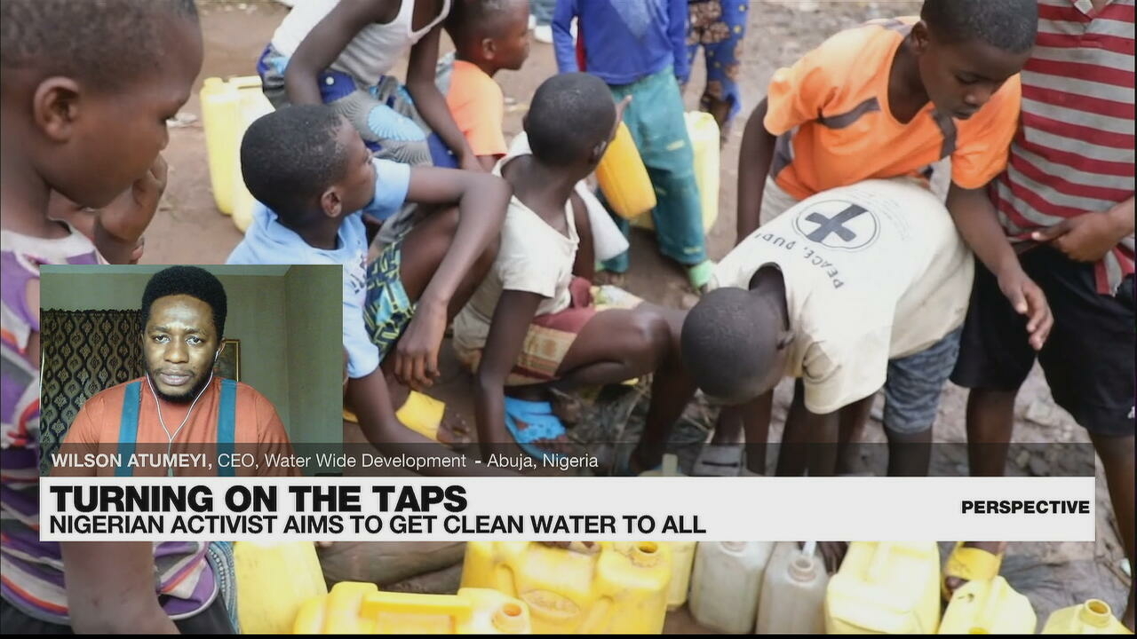 El activista nigeriano que intenta llevar agua potable a todos