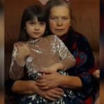 Galina y su nieta Anastasia, en tiempos más felices.