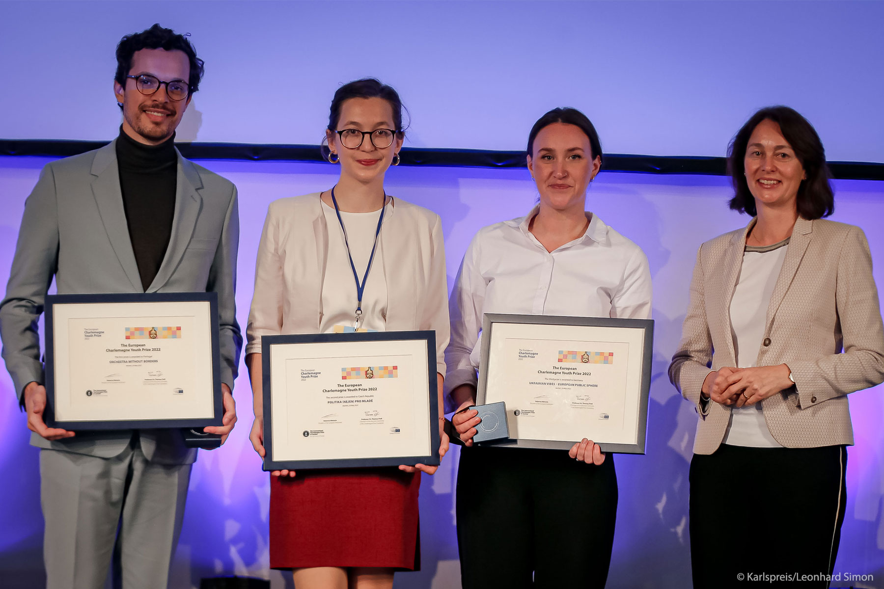 Premio Europeo Carlomagno de la Juventud: conoce a los ganadores de 2022 |  Noticias |  Parlamento Europeo
