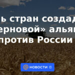 Siete países crearán una alianza de "granos" contra Rusia