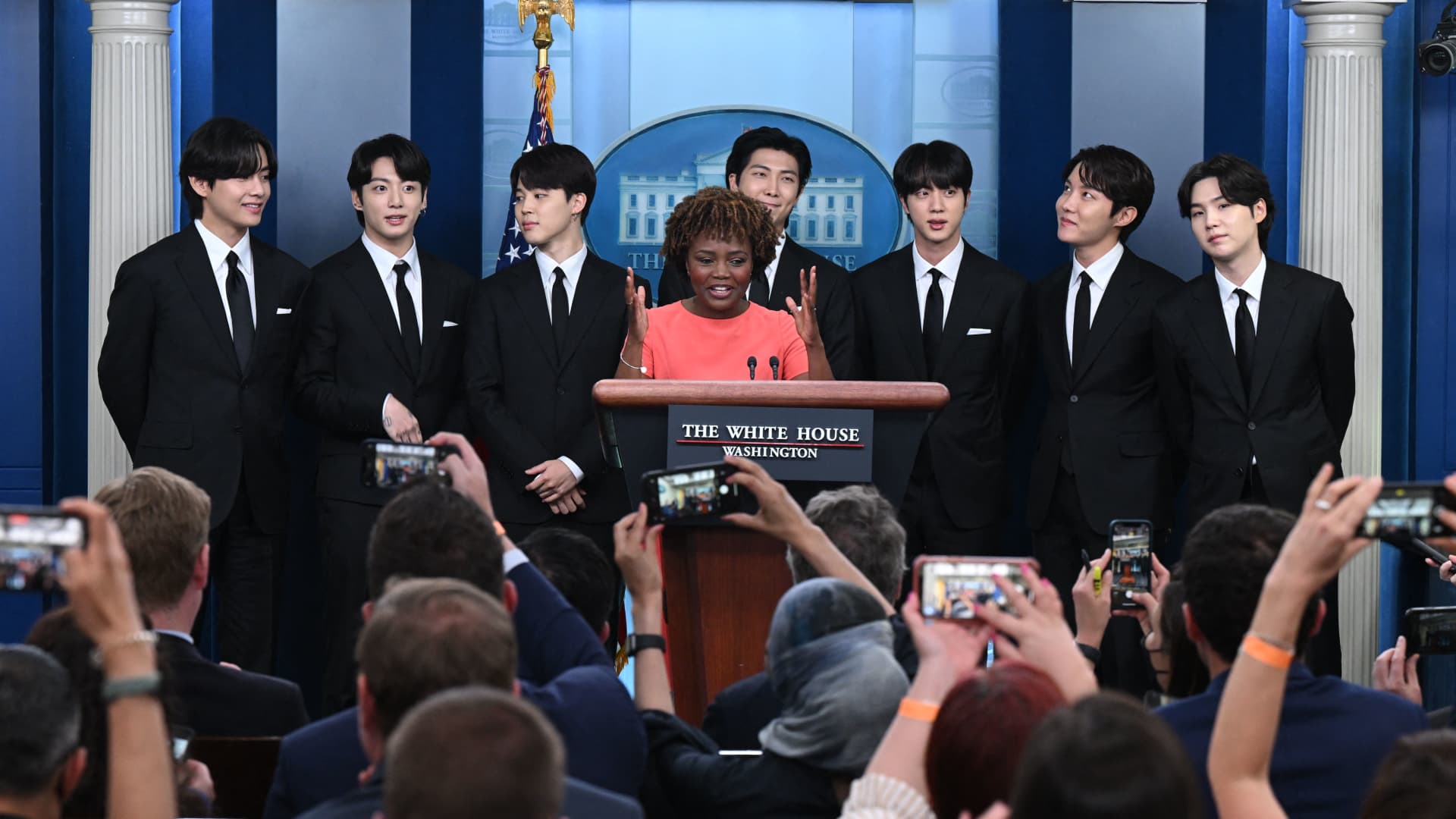 BTS se reúne con Joe Biden, atrae a los espectadores a la rueda de prensa de la Casa Blanca