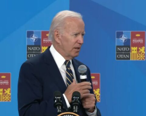 Biden calls on Congress to codify Roe and remove the filibuster to do so at the NATO summit