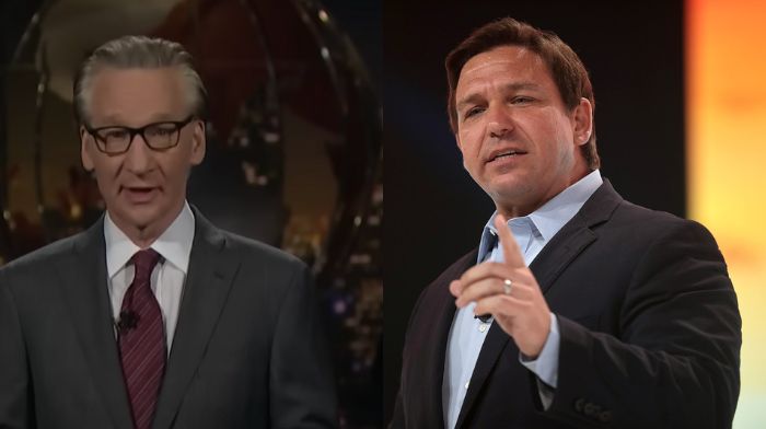 Bill Maher defiende al gobernador de Florida DeSantis diciendo que sería 'mejor que Trump'