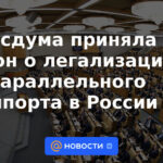 La Duma del Estado adoptó una ley sobre la legalización de las importaciones paralelas en Rusia