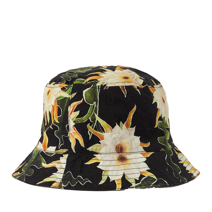 Sombrero de cubo de sarga de mezcla de Tencel con estampado floral de Endless Joy, £ 120, mrporter.com