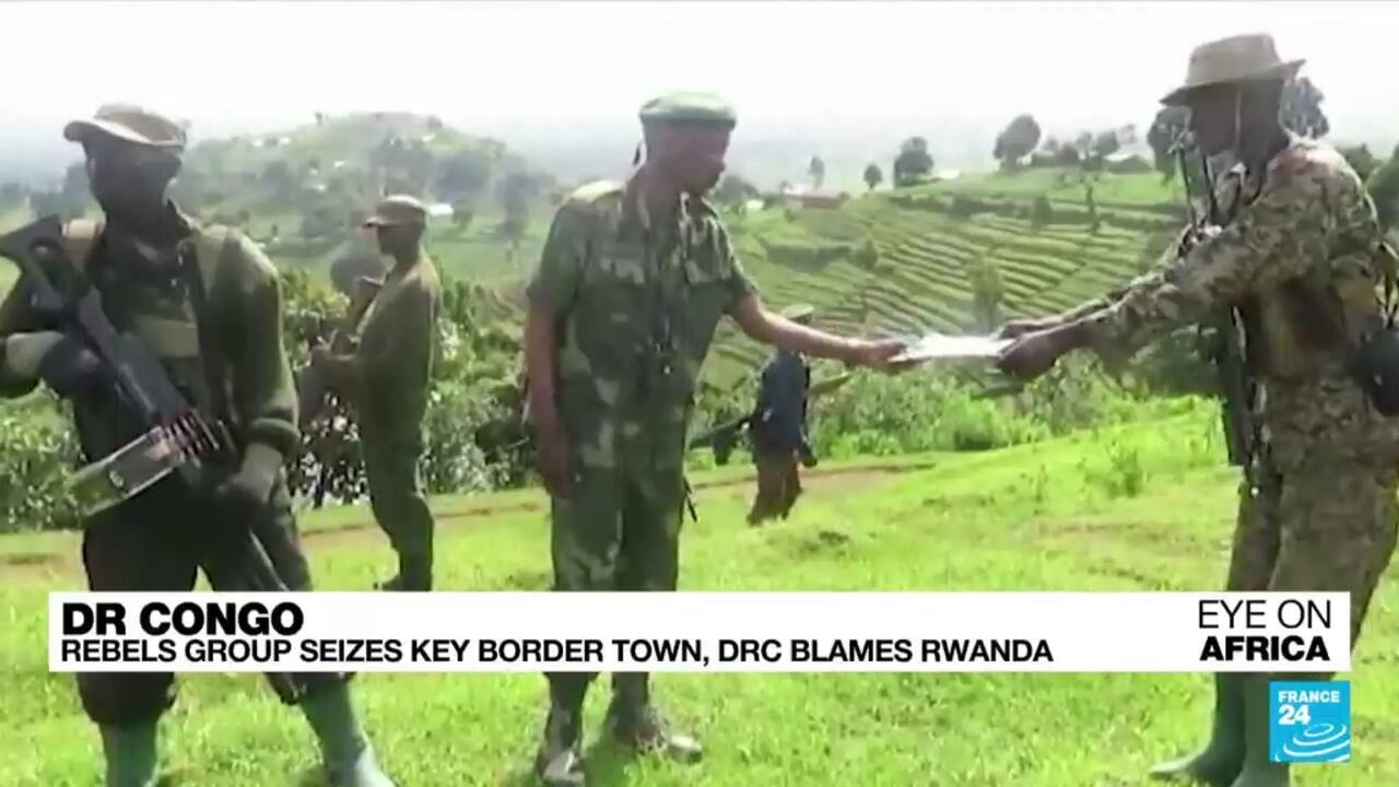 RD Congo: Grupo rebelde toma ciudad fronteriza clave, RDC culpa a Ruanda
