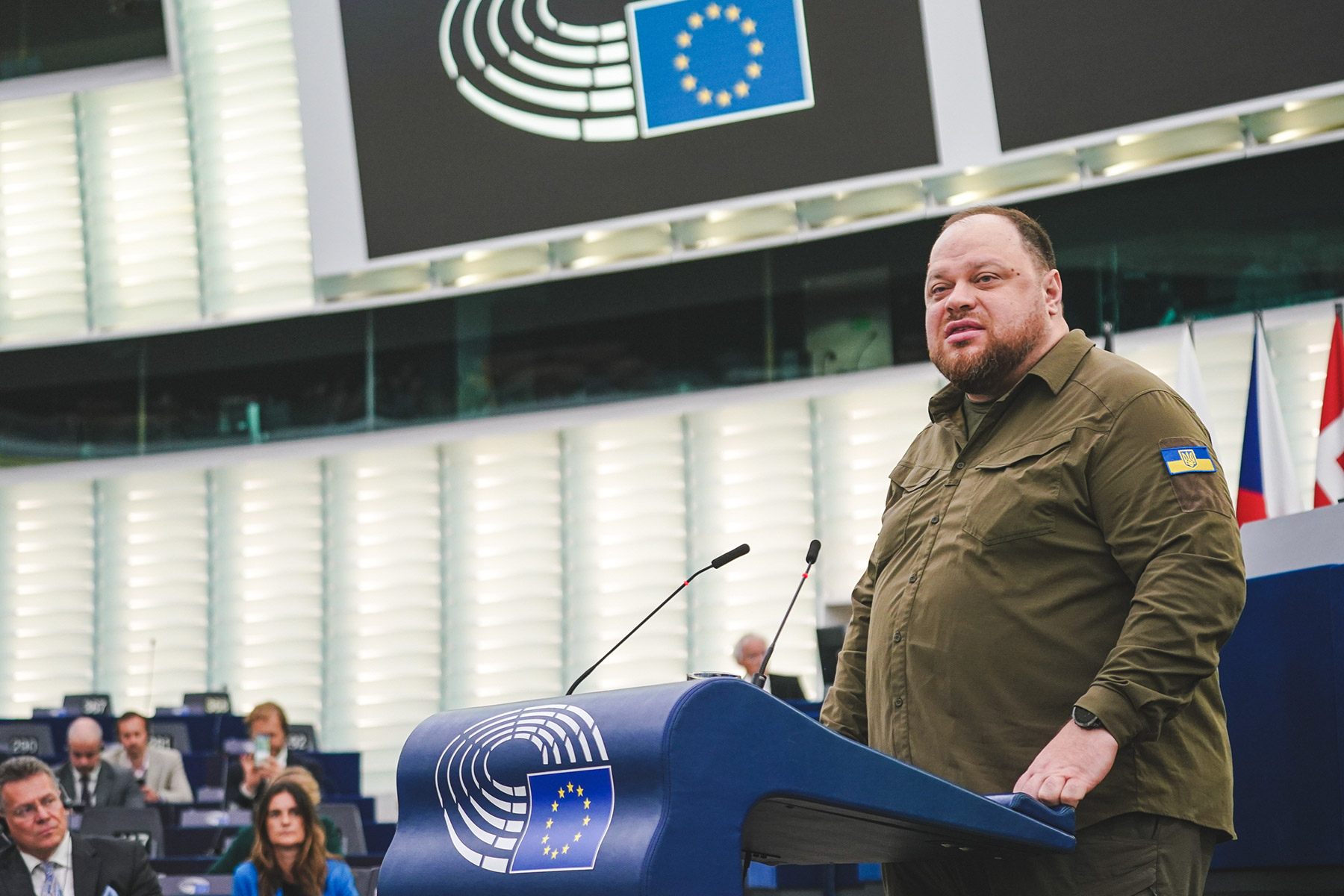 Ruslan Stefanchuk insta a la UE a otorgar el estatus de candidato a Ucrania |  Noticias |  Parlamento Europeo