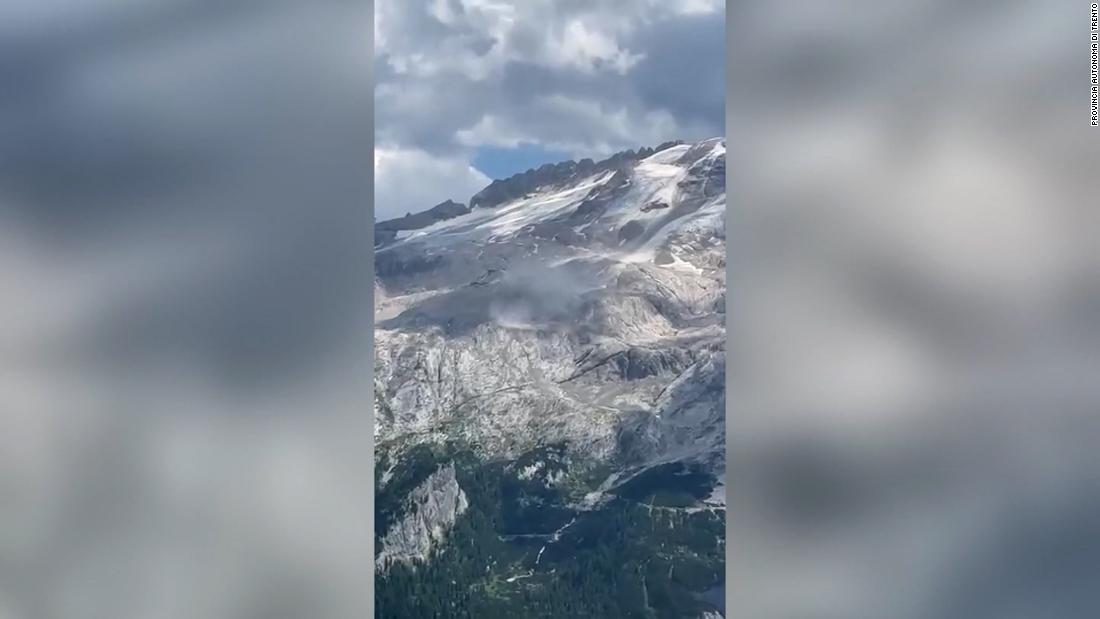 Avalancha de hielo mata a seis en Alpes italianos en medio de ola de calor