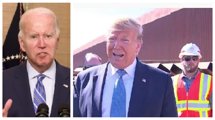 Biden terminará una sección del muro fronterizo de Trump, y los demócratas aún no lo llaman racista