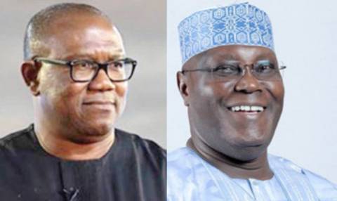 De ninguna manera puedo trabajar con Atiku, todos los candidatos presidenciales están compitiendo para ganar - Peter Obi