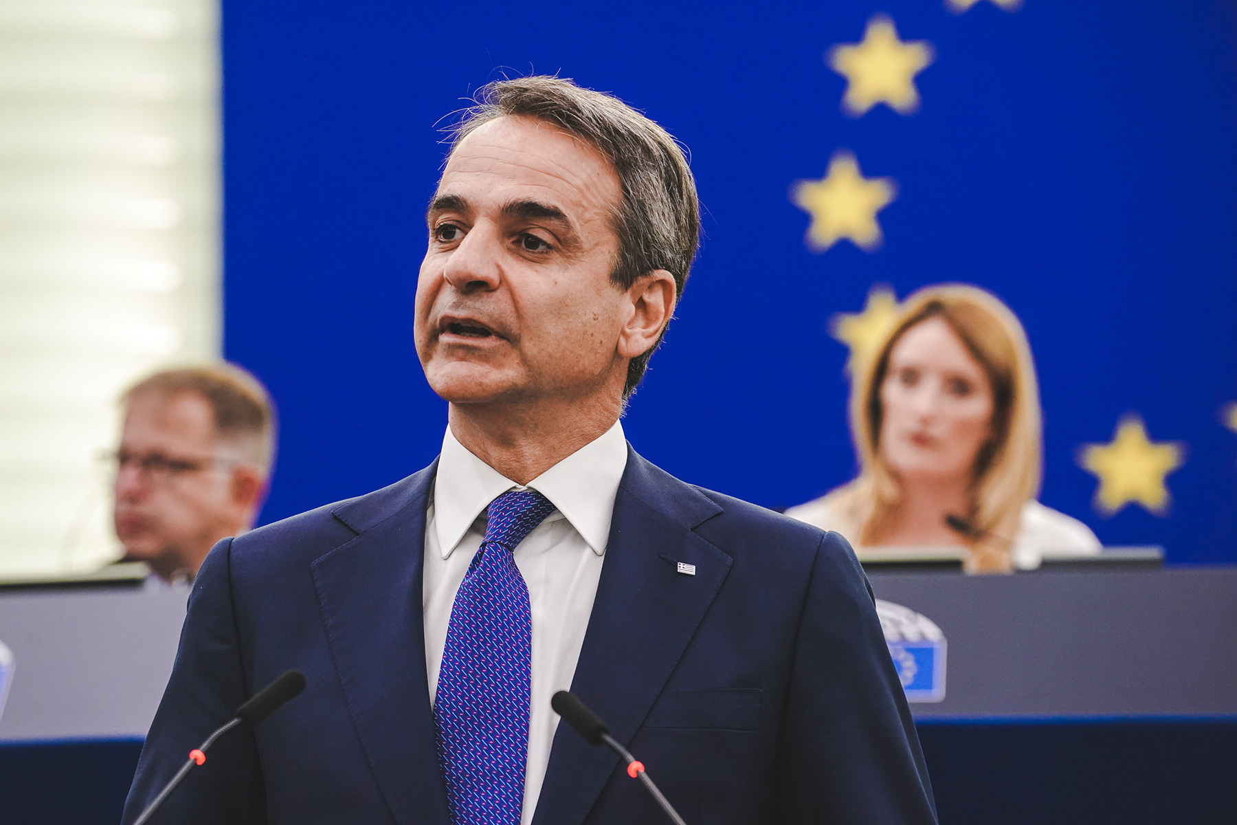 Kyriakos Mitsotakis: hora de luchar por nuestra identidad y estabilidad europeas |  Noticias |  Parlamento Europeo