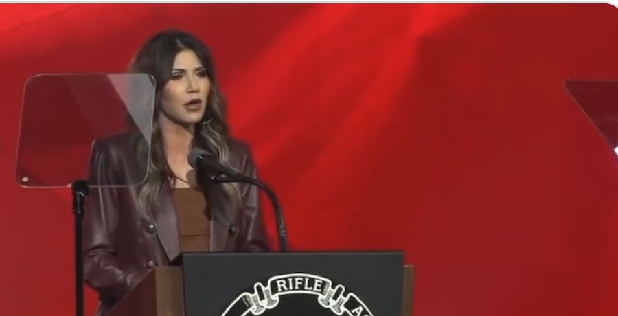 Kristi Noem at NRA convention