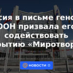 Rusia en una carta al Secretario General de la ONU lo instó a contribuir al cierre del "Peacemaker"