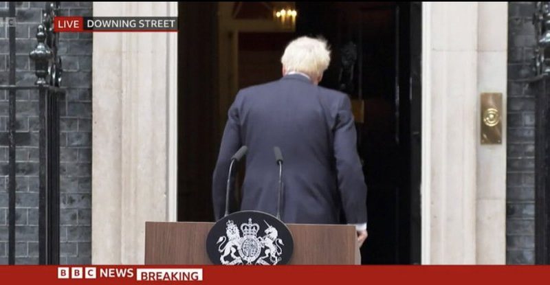 Tras escándalos, Boris Johnson renuncia como primer ministro del Reino Unido