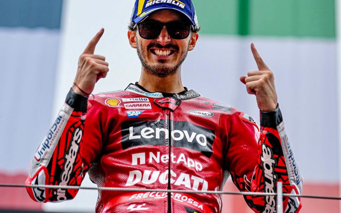 Bagnaia suma tres seguidos y Quartararo amplía su liderato en MotoGP