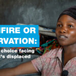 Disparos o inanición: difícil elección para los desplazados de la República Democrática del Congo