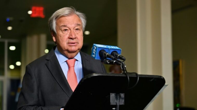 El jefe de la ONU critica las ganancias 'excesivas' de las empresas de petróleo y gas en medio de la guerra de Ucrania