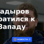 Kadyrov se volvió hacia Occidente