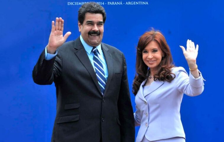 Maduro envía carta de apoyo a CFK