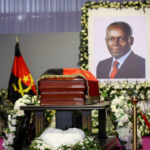 Realizan funeral por ex líder angoleño en medio de tensiones postelectorales