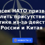 Secretario General de la OTAN insta a reforzar la presencia en el Ártico por las acciones de Rusia y China