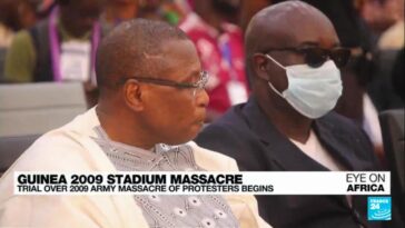 Comienza en Guinea juicio largamente esperado por masacre en estadio de 2009