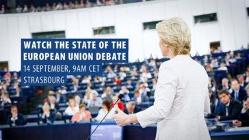 Debate sobre el estado de la UE 2022: así es como seguirlo |  Noticias |  Parlamento Europeo