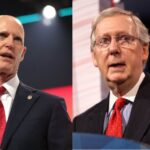 El senador de Florida Rick Scott le dice a Mitch McConnell que detenga a los candidatos que hablan basura