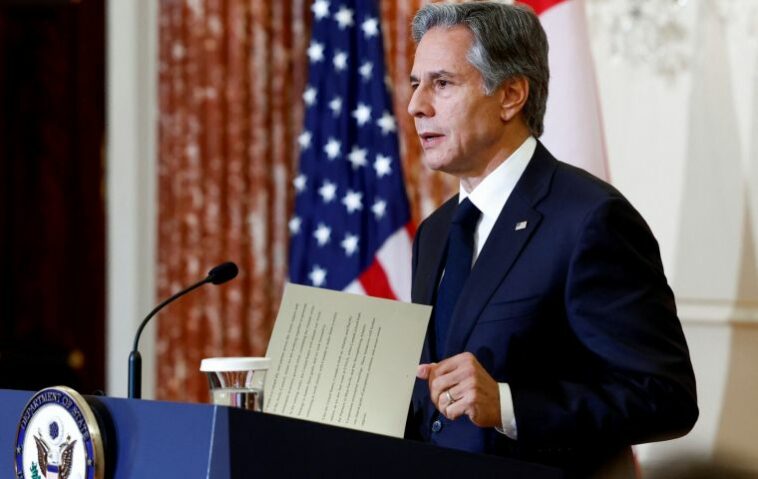 Blinken cerrará su gira durante una Cumbre de la OEA en Lima el próximo viernes.  Foto: Reuters