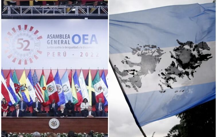 La OEA ha sido firme en defender los “derechos territoriales inalienables” de Argentina sobre las Islas Malvinas y en afirmar que la presencia británica es un remanente del colonialismo.