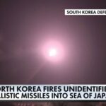 Corea del Norte dispara dos misiles balísticos más al Mar de Japón