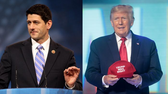 El expresidente de la Cámara de Representantes Ryan dice que el Partido Republicano no elegirá a Trump en 2024, 'la inelegibilidad será palpable'