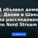 Exteriores anuncia gestiones de Alemania, Dinamarca y Suecia por la investigación sobre Nord Stream