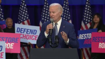 El Congreso debería codificar Roe de una vez por todas, dice Joe Biden