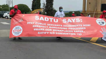 Sadtu acepta la oferta de aumento salarial del 3% del gobierno, dice que la huelga salarial no beneficiará a los miembros