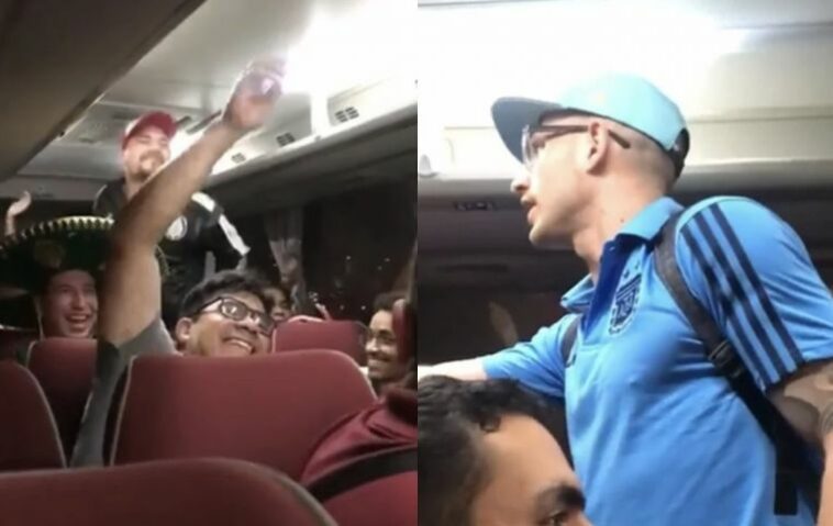 En Doha se reportaron dos feroces enfrentamientos entre hinchas argentinos y mexicanos, que resultaron en personas heridas y detenidas.