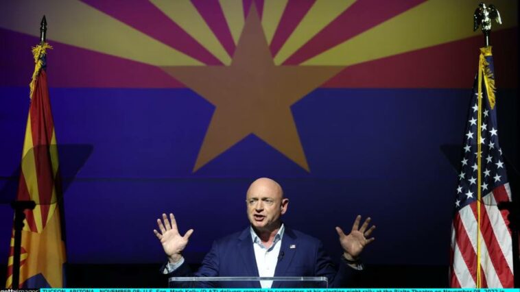 El demócrata Mark Kelly ocupa un escaño en el Senado por Arizona