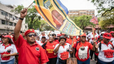 Funcionarios concluyen marcha salarial en Pretoria