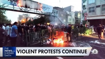 Irán advierte a Estados Unidos que no apoye a los manifestantes allí