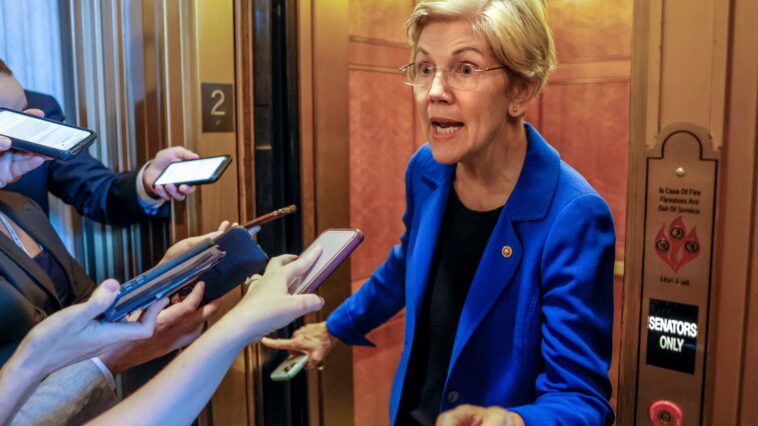 La senadora Elizabeth Warren llama al director ejecutivo de Wells Fargo "evasivo" y presiona al banco por quejas de fraude en la plataforma de pago Zelle