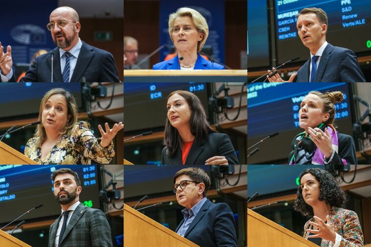 Los eurodiputados evalúan las decisiones del Consejo Europeo con los presidentes Michel y von der Leyen |  Noticias |  Parlamento Europeo