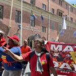 Los trabajadores de la oficina de correos de SA marchan a Parly, Union Buildings, exigen un aumento salarial del 15%