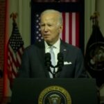 Último minuto de Joe Biden, discurso de avemaría: ¡la 'democracia' está en juego!