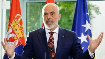 El primer ministro albanés critica la retórica criminal utilizada contra la diáspora albanesa